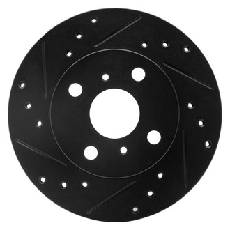 DFC® - Premium Drilled and Slotted Front Driver Side Brake Rotor