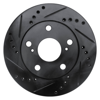 DFC® - Premium Drilled and Slotted Front Driver Side Brake Rotor
