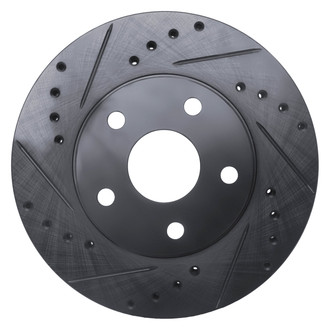 DFC® - Premium Drilled and Slotted Front Driver Side Brake Rotor