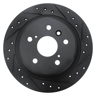 DFC® - Premium Drilled and Slotted Rear Passenger Side Brake Rotor