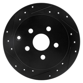 DFC® - Premium Drilled and Slotted Rear Driver Side Brake Rotor