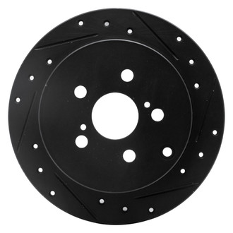 DFC® - Premium Drilled and Slotted Rear Passenger Side Brake Rotor
