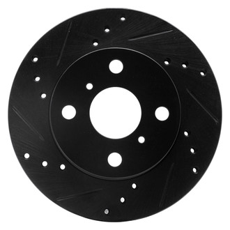 DFC® - Premium Drilled and Slotted Front Driver Side Brake Rotor