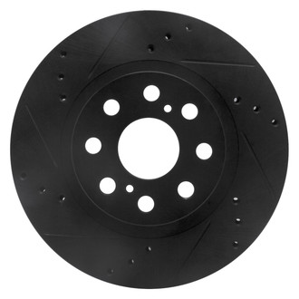 DFC® - Premium Drilled and Slotted Rear Driver Side Brake Rotor