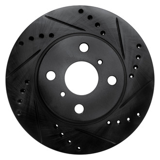 DFC® - Premium Drilled and Slotted Front Passenger Side Brake Rotor