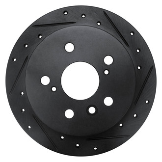 DFC® - Premium Drilled and Slotted Rear Passenger Side Brake Rotor