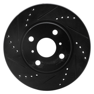 DFC® - Premium Drilled and Slotted Front Driver Side Brake Rotor