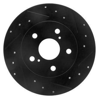 DFC® - Premium Drilled and Slotted Rear Passenger Side Brake Rotor