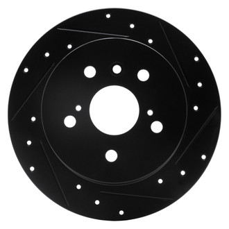 DFC® - Premium Drilled and Slotted Rear Passenger Side Brake Rotor