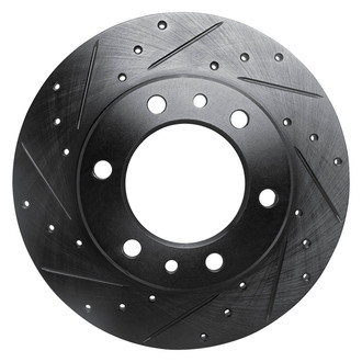 DFC® - Premium Drilled and Slotted Front Brake Rotor