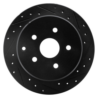 DFC® - Premium Drilled and Slotted Rear Passenger Side Brake Rotor