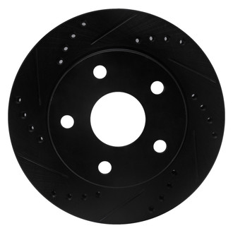 DFC® - Premium Drilled and Slotted Front Driver Side Brake Rotor