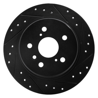 DFC® - Premium Drilled and Slotted Rear Passenger Side Brake Rotor