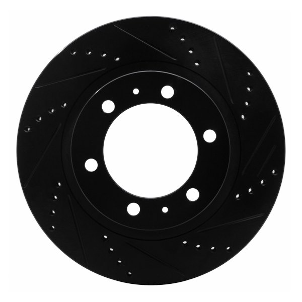 DFC® - Premium Drilled and Slotted Front Brake Rotor