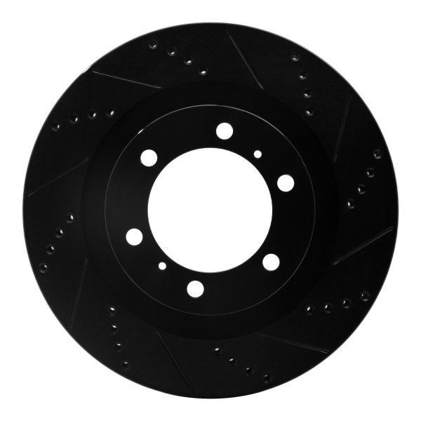 DFC® - Premium Drilled and Slotted Front Brake Rotor