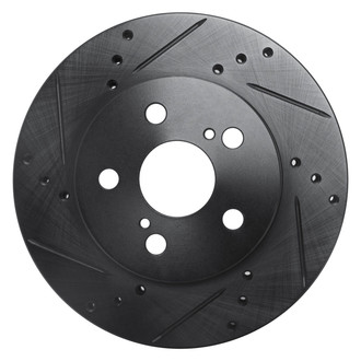 DFC® - Premium Drilled and Slotted Front Driver Side Brake Rotor
