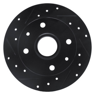 DFC® - Premium Drilled and Slotted Rear Driver Side Brake Rotor