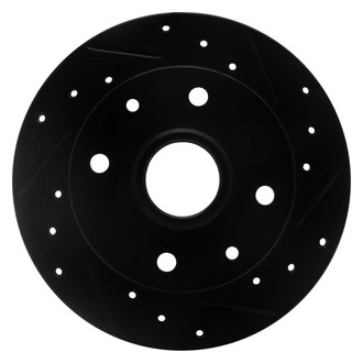 DFC® - Premium Drilled and Slotted Rear Passenger Side Brake Rotor