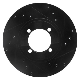 DFC® - Premium Drilled and Slotted Front Passenger Side Brake Rotor