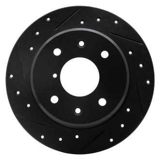 DFC® - Premium Drilled and Slotted Rear Driver Side Brake Rotor