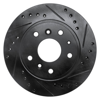DFC® - Premium Drilled and Slotted Front Passenger Side Brake Rotor
