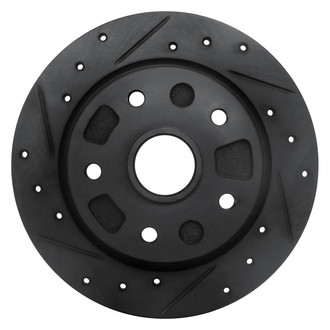 DFC® - Premium Drilled and Slotted Rear Driver Side Brake Rotor
