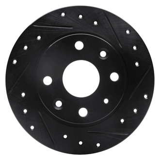 DFC® - Premium Drilled and Slotted Rear Passenger Side Brake Rotor