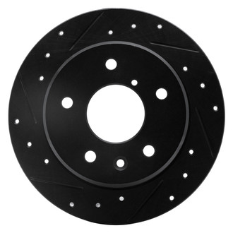 DFC® - Premium Drilled and Slotted Rear Driver Side Brake Rotor