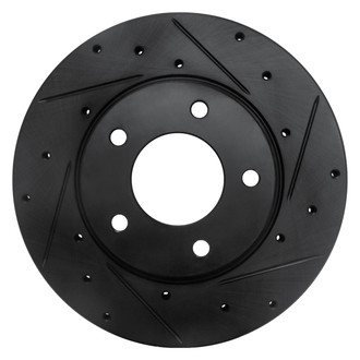 DFC® - Premium Drilled and Slotted Front Passenger Side Brake Rotor