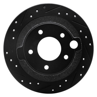 DFC® - Premium Drilled and Slotted Rear Driver Side Brake Rotor