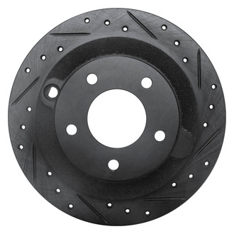 DFC® - Premium Drilled and Slotted Rear Passenger Side Brake Rotor