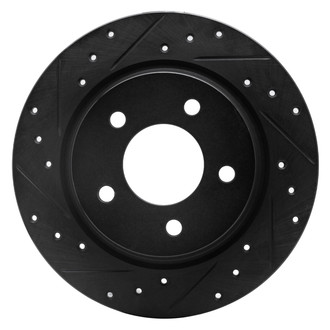 DFC® - Premium Drilled and Slotted Rear Driver Side Brake Rotor