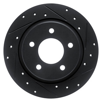 DFC® - Premium Drilled and Slotted Rear Passenger Side Brake Rotor