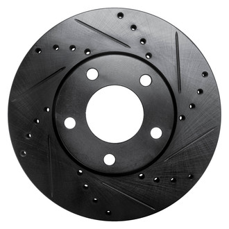 DFC® - Premium Drilled and Slotted Front Passenger Side Brake Rotor
