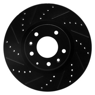 DFC® - Premium Drilled and Slotted Front Driver Side Brake Rotor