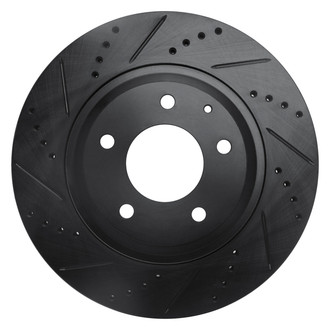 DFC® - Premium Drilled and Slotted Rear Driver Side Brake Rotor
