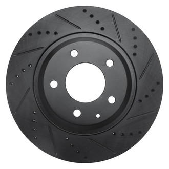 DFC® - Premium Drilled and Slotted Rear Passenger Side Brake Rotor