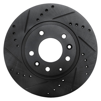 DFC® - Premium Drilled and Slotted Front Driver Side Brake Rotor