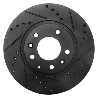 DFC® - Premium Drilled and Slotted Front Passenger Side Brake Rotor
