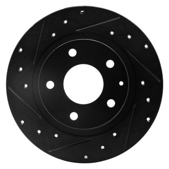 DFC® - Premium Drilled and Slotted Rear Driver Side Brake Rotor