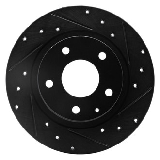 DFC® - Premium Drilled and Slotted Rear Passenger Side Brake Rotor