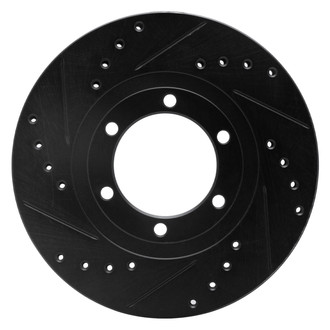 DFC® - Premium Drilled and Slotted Front Brake Rotor
