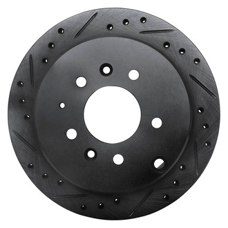 DFC® - Premium Drilled and Slotted Rear Driver Side Brake Rotor