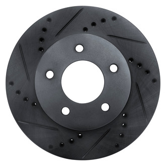 DFC® - Premium Drilled and Slotted Front Driver Side Brake Rotor