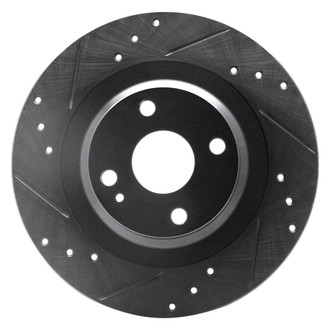 DFC® - Premium Drilled and Slotted Rear Driver Side Brake Rotor