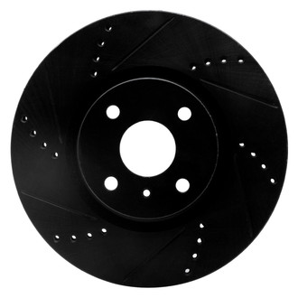 DFC® - Premium Drilled and Slotted Front Driver Side Brake Rotor