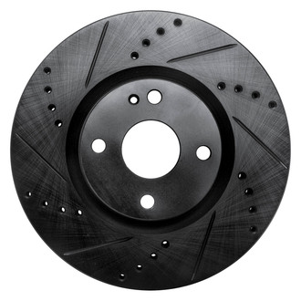 DFC® - Premium Drilled and Slotted Front Driver Side Brake Rotor