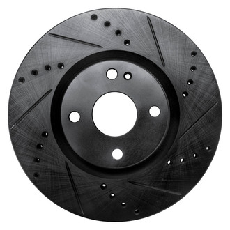 DFC® - Premium Drilled and Slotted Front Passenger Side Brake Rotor