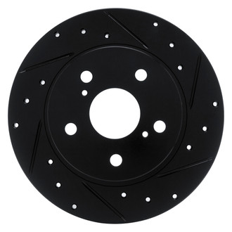DFC® - Premium Drilled and Slotted Rear Passenger Side Brake Rotor