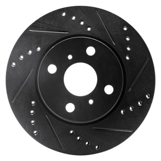 DFC® - Premium Drilled and Slotted Front Passenger Side Brake Rotor